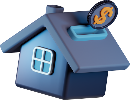 Real Estate Savings 3D Icon